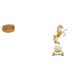 thumbnail image 1 of Elegante Cesta De Frutas Tejida Y Figura De Caballo, Colección De Estatuas Modernas Para Servir Aperitivos De Escritorio Y Decoración De Centro De Mesa Con Esculturas De Animales., 1 of 8