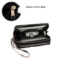thumbnail image 5 of HAWEE Cellphone Wallet for Women Dual Zipper Long Purse with Removable Wristlet, Cow Peachy Beige, 5 of 6