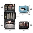 thumbnail image 3 of Iauyy 3 Piece Large Portable Hanging Toiletry Bags for Travel,Foldable Makeup Organizer with Multiple Compartments for Men&Women，Cute Penguin, 3 of 9