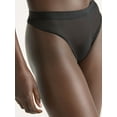 thumbnail image 3 of Joyspun Women's Space and Mesh Thong Panties, 2-Pack, Sizes XS-3XL, 3 of 3