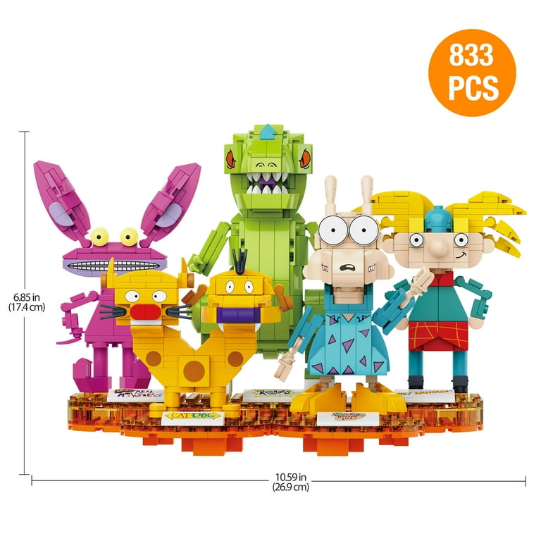 Brickcraft Nick '90s Building Kit (833- Plastic Piece Set