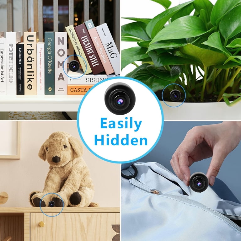 NO X5 Mini Home Security Camera, 1080P Motion Detector, Night