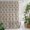 Gray, Sage, Rose, Apricot, variant on Pumpkins Fall Shower Curtain - Water Repellent Fabric Shower Curtains Washable, Thanksgiving Harvest Botanical Grey Green Decorative Polyester Cloth Bathroom Curtains Modern Bath Decor 72"x72"
