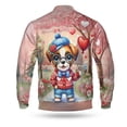 thumbnail image 2 of Happy Valentine’s Day Adorable Boxer Puppy Holding Heart Balloon All Over Print 3D Baseball Jacket Boxers Dog Lover Gifts Idea Bomber Jacket Softball - 00030, 2 of 6