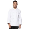 thumbnail image 1 of Chaqueta de Chef Unisex Le Mans Sostenible Chef Works Blanca Talla XS, 1 of 1