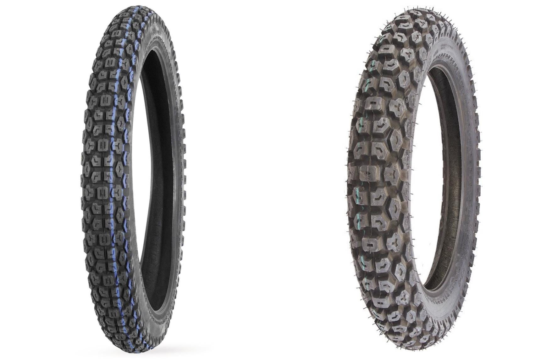 IRC GP1 Front & Rear Tire Set, 3.0021 51P & 4.0018 64P