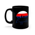 thumbnail image 6 of Buffalo Skyline Coffee Mug - 11oz Black Ceramic Mug, 6 of 6