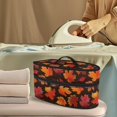 thumbnail image 2 of HELLHERO Travel Irons Carrying Case Dustproof Maple Leaf Pattern Design Travel Iron Case, Bag Only, 2 of 6