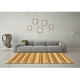 thumbnail image 3 of Ahgly Company Indoor Round Solid Brown Modern Area Rugs, 6' Round, 3 of 4