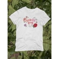 thumbnail image 3 of Mother's Day Flowers Shaped T-Shirt Women -Image by Shutterstock, Female Medium, 3 of 4