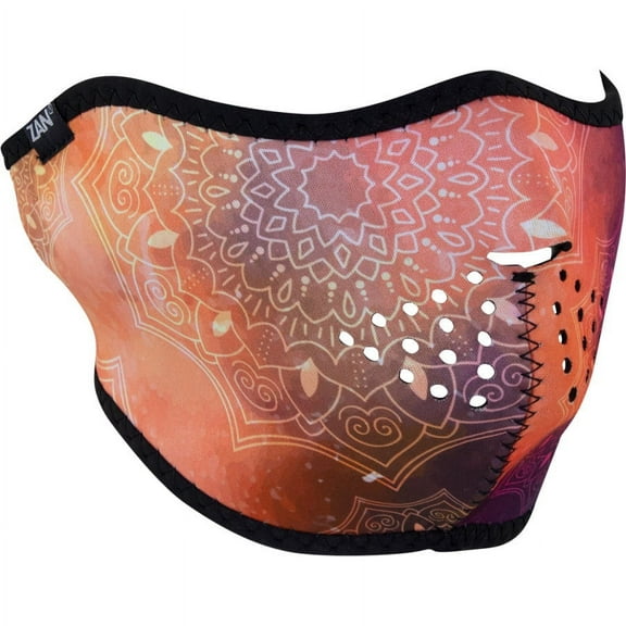 Zan Headgear Half Face Neoprene Mask Starry Mandala