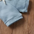 thumbnail image 6 of Kiapeise Unisex Newborn Ribbed Knitted Cotton Short Sleeve Tops + Shorts, 6 of 7