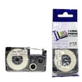 thumbnail image 1 of LM Tape Compatible 3/8" (9mm) Black on White Tape for your Casio KL8200 / KL-8200 EZ Label Printer., 1 of 1