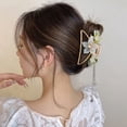 thumbnail image 4 of Pinzas de flores de estilo Vintage, pinza de Metal para el pelo, pinzas para el pelo a la moda, pinza para el pelo con borlas, accesorios para el cabello para mujeres y niñas, 4 of 5