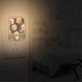 thumbnail image 2 of Yayeee 2-Pack Plug in LED Night Lights with Light Sensors Motion Detectors, Blue Cubes, 2 of 7