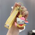 thumbnail image 2 of Llavero Kawaii Sanrios de dibujos animados, llaveros de Hello Kittys, llaveros de gato, llaveros de coche, mochila, adornos colgantes, joyería, regalos de navidad YAOSANBAO BAO unisex, 2 of 2