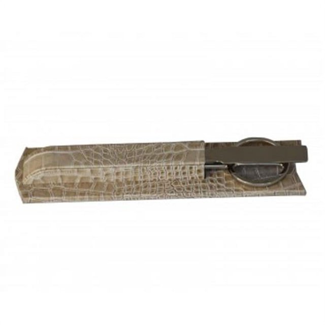 Dacasso A6319 Protacini Breeze Beige Italian Patent Leather Library Set