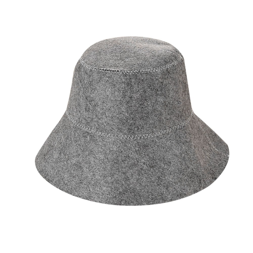 Mosiee Sauna Cap Wool Felt Shower Cap Hot Spring Cap Quick Dry Towel Hat Heat Resistant Shower Cap Russian Sauna Hat For Bathroom Acce