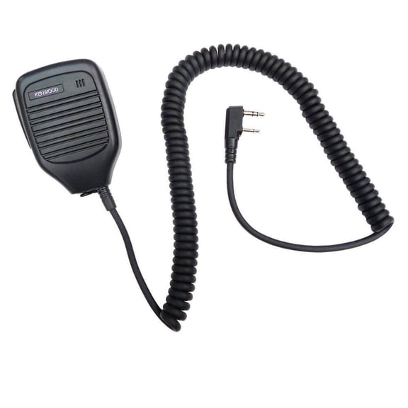 External Speaker Microphone For Tk Series Two-Way Radios Black | Total Quantity: 1