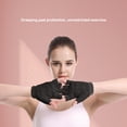 thumbnail image 3 of Guantes deportivos Soidarity para gimnasio entrenamiento con mancuernas medio dedo Negro/S, 3 of 6