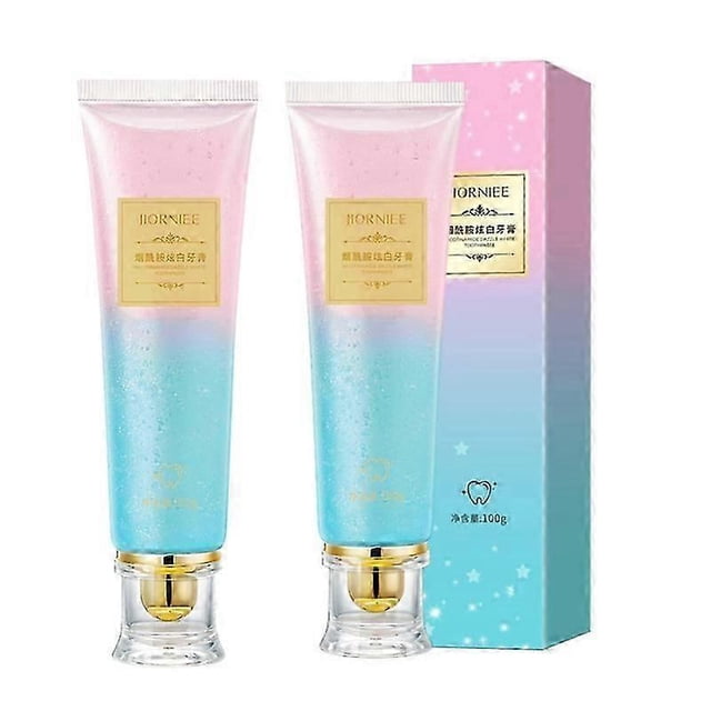2x Niacinamide Whitening Toothpaste, Natural Niacinamide Toothpaste,teeth Whitening
