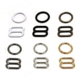 thumbnail image 2 of 10 juegos (20 piezas) de hebillas de ajuste de correa de sujetador de Metal de 6mm-25mm, anillos deslizantes de ropa interior, Clips para ajuste de lencería, accesorios DIY, 2 of 4
