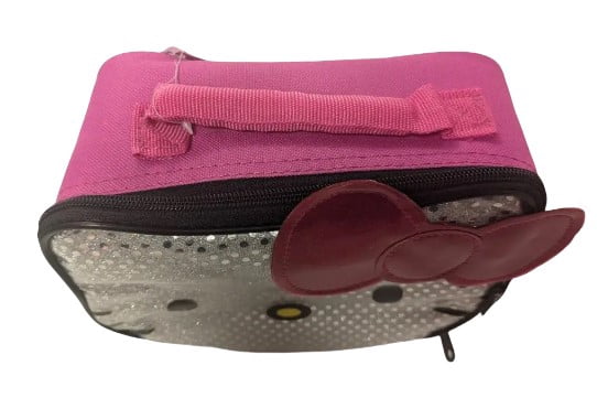 Hello Kitty Insulated Lunch Bag, Polyester, Pink