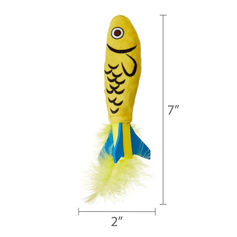 Vibrant Life Sardine Explosion Catnip Launcher Toy Set photo 5
