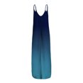 thumbnail image 3 of KaLI_store Dresses for Women Womens Mini Dress Summer Casual A-line Dress with Pockets Blue,XL, 3 of 3