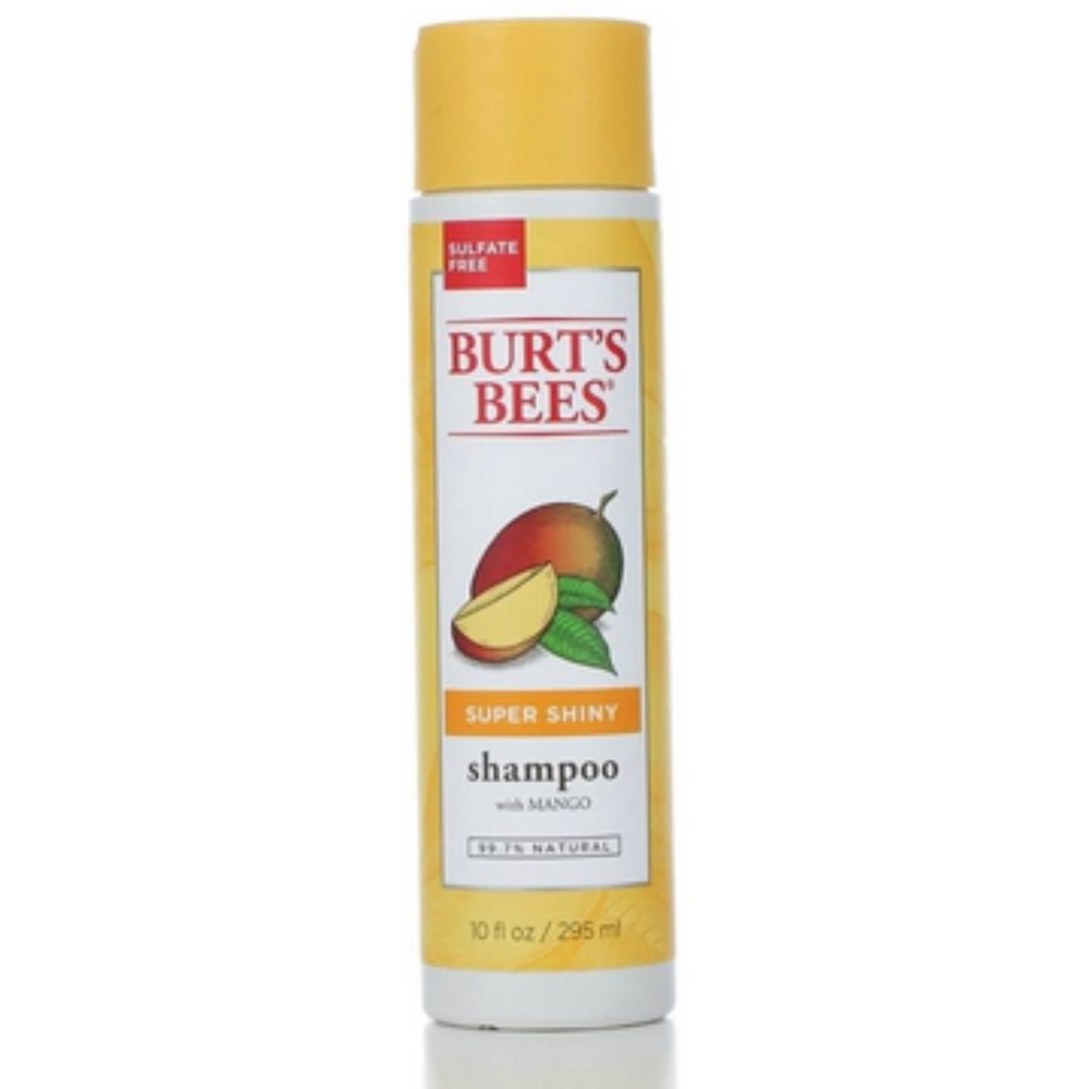 Burt's Bees Super Shiny Shampoo Mango 10 oz (Pack of 2)