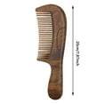 thumbnail image 3 of 2025 Dandruff Comb Self Cleaning Scalp Care Massage Energy Comb Wide Hollow Tooth Button Comb For Scalp Exfoliation With Gua Sha Handle, 3 of 9