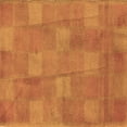 thumbnail image 1 of Ahgly Company Indoor Square Checkered Brown Modern Area Rugs, 8' Square, 1 of 4