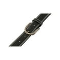 thumbnail image 3 of INSPIRE CHIC Women's Single Prong Buckle Classic Double Stitch Belt Black Waist: 32.3 "/82cm-38.3 "/97cm, 3 of 5