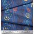 thumbnail image 3 of Soimoi Poly Georgette Fabric Vegetables,Jar & Cups Print Fabric by the Yard 52 Inch Wide, 3 of 3