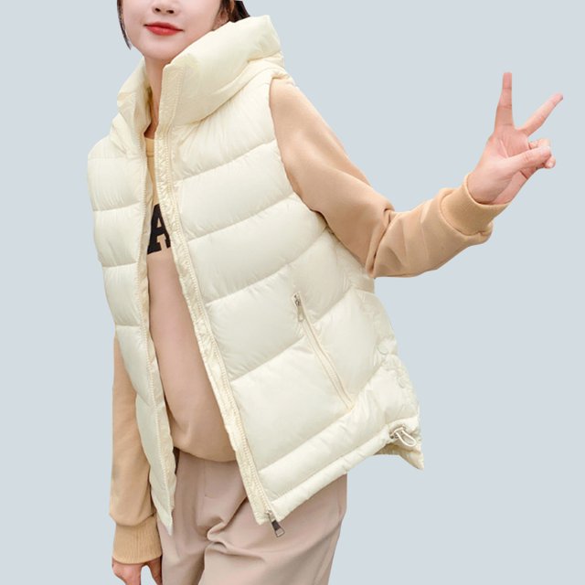 LOVZFMLL Vestes pour Femmes Coton Veste Courte pour Femmes Style Mode à Capuche Polyvalente
