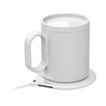 thumbnail image 1 of Calentador de tazas de café y juego de tazas Calentador de café eléctrico de temperatura constante de 55  degreeC Calentador de té Taza de cerámica para té, 1 of 8