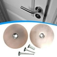 thumbnail image 6 of Door Hole Cover Plate Knob Cover Plate Round Door Hole Filler Plate with Screw 6.7cm for Dorms Offices Homes, 6 of 9