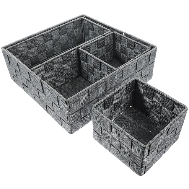 Hytrove 4Ud Caja Organizadora Para Guardar Cosméticos Joyas Y Útiles De Oficina De Forma Ordenada