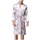 thumbnail image 1 of Batas de Hombre Pijamas de Seda de Hielo Pijamas de Manga Larga Albornoces Largos Ropa de Casa Odeerbi  ODB121010, 1 of 7