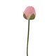 thumbnail image 2 of 1 unidad de pequeño arreglo floral artificial de plástico rosa con forma de flor de loto para decoración del hogar,ideal para sala de estar,mesa de comedor,mueble de TV o pecera. Rkxzt, 2 of 9