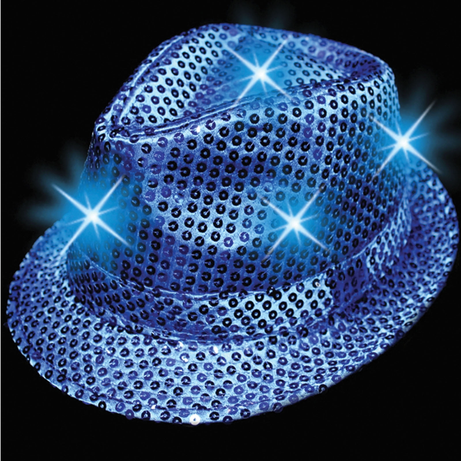 Supreme Party /& Novelties LED Fedora Blue