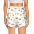 thumbnail image 3 of Picia Dump Truck Pattern Women's 2 in 1 Athletic Running Shorts High Waisted Workout Casual Gym Sweat Shorts with Comfy Liner Zipper Pockets-Medium, 3 of 9