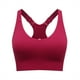 thumbnail image 1 of Brasier Sujetador Deportivo de Talla Grande para Mujer, con Tirantes Ajustables En La Parte Delantera, sin Aros, para Entrenamiento, Yoga, Running y Atletismo. Mediana, 1 of 2