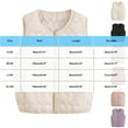 thumbnail image 3 of Wyobmus Women's Puffer Vest Quilted Lightweight Vest Cozy Sleeveless Zipper Padded Gilet with Pocket Winter Warm Outwear Vest C-Purple, 3 of 3