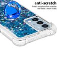 thumbnail image 3 of Case for FOXDOCK OnePlus Nord N200 5G Full Corner Protection Glitter Phone Case with Ring Holder, 3 of 4