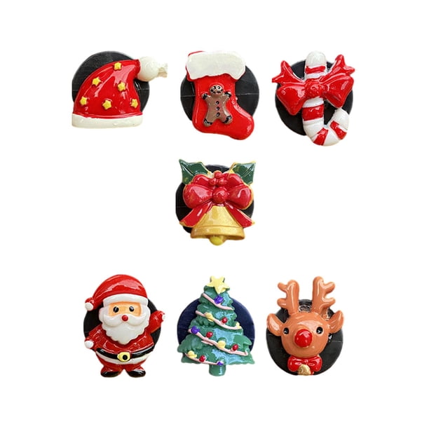 Clip de ventilación para ambientador,Decoración navideña con clips de ventilación para ambientador de coche,Clips de ventilación aromáticos universales para coche navideño,Accesorios