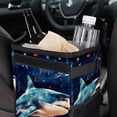 thumbnail image 6 of Starry Shark Foldable Car Trash Can with Lid, Leak-proof, Hanging Storage Bag - Car Trash Bin, Trash Can for Car, Car Garbage Can, 6 of 6