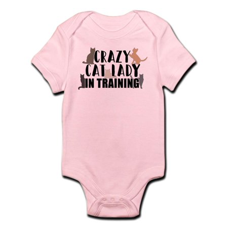 

CafePress - Crazy Cat Lady - Baby Light Bodysuit