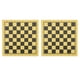 thumbnail image 1 of Tablero de ajedrez de dos caras de madera, accesorio de tablero de ajedrez de doble uso, Backgammon, 2 uds., 1 of 8