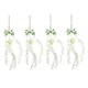 thumbnail image 5 of NUOLUX 4Ud Flores Simuladas De Wisteria Para De Con Hojas Artificiales Colgantes, 5 of 8